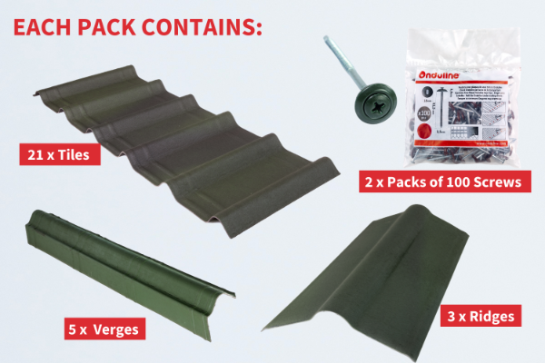 Amazon seller page - ONDUVILLA Kits - Shaded Green
